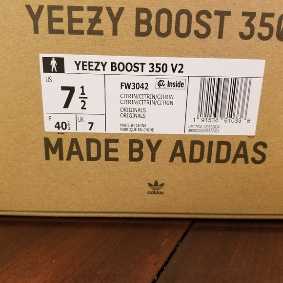 Yeezy citrin. - Picture 3 of 3